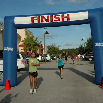 Надувная арка старт финиш