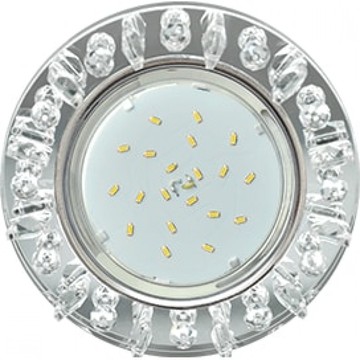 Ecola GX53 H4 5319 Glass Круг стразы