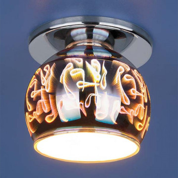 Точечный светильник Электростандарт 1102 G9 зеркальный