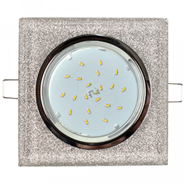 Светильник Ecola хром - серебро. блеск