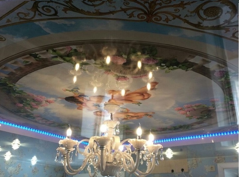 Натяжные потолки